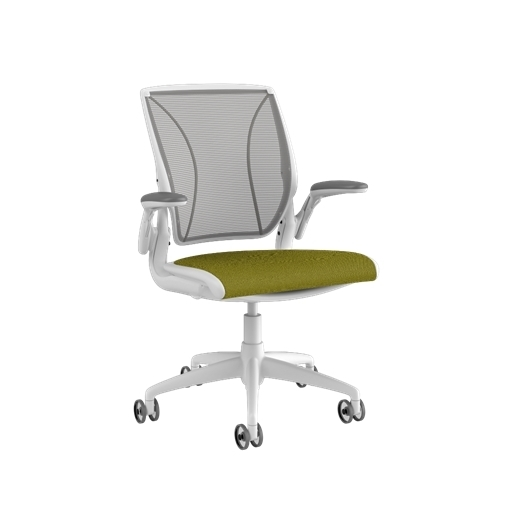 W - White Frame World Chair